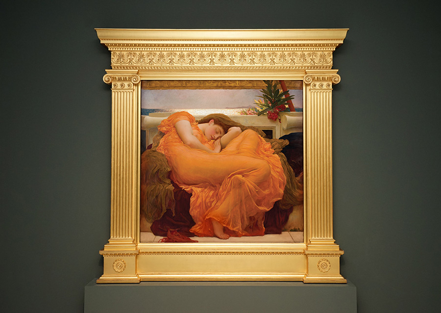 Flaming June: Sir Frederic Leighton's 1895 magnum opus at the Museo de Arte de Ponce